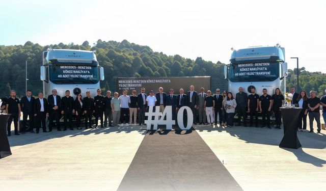 Kökez Nakliyat Filosuna 40 Mercedes Actros L