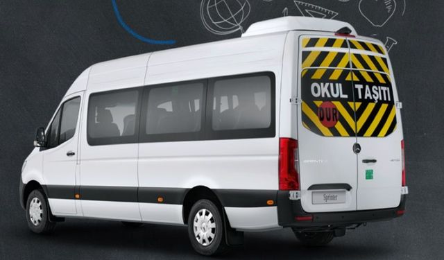 Mercedes-Benz Sprinter Okul Servisinde Kampanya