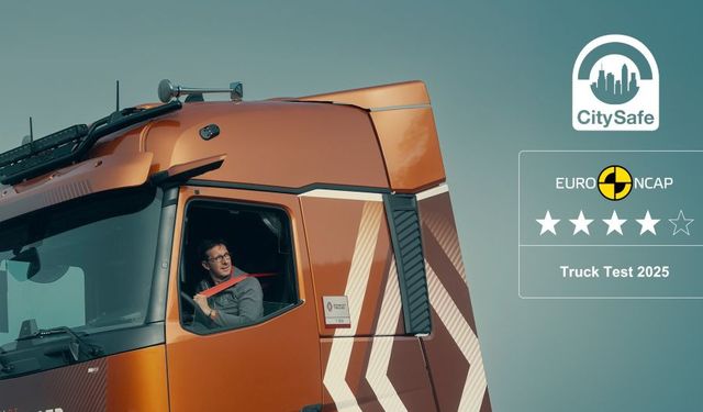 Renault Trucks T, Euro NCAP’te 4 Yıldıza CitySafe Ekledi