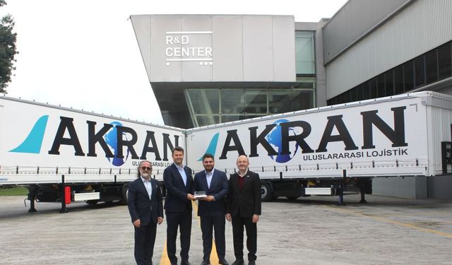 Akran Lojistik Filosundaki Tırsan Treyler Sayısı 180 Oldu