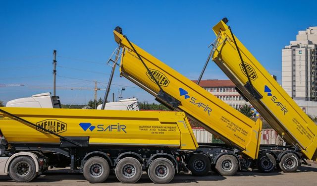 Safir Proje Mühendislik 23 Meiller Damper Aldı