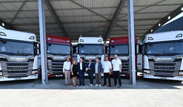 Scania’dan Güler Nakliyat’a 50 Scania Çekici