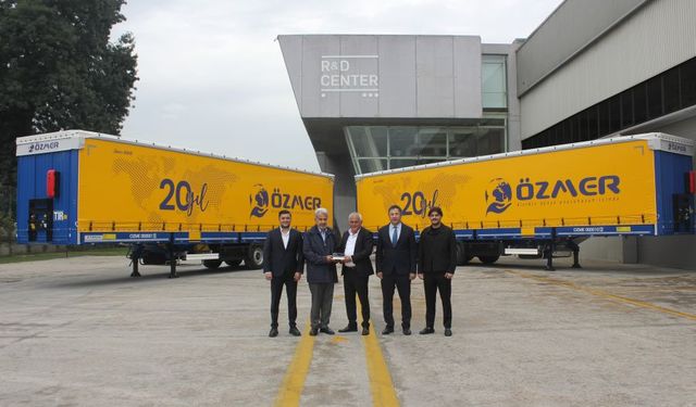 Mersinli Özmer Lojistik 60 Tırsan Treyler Aldı