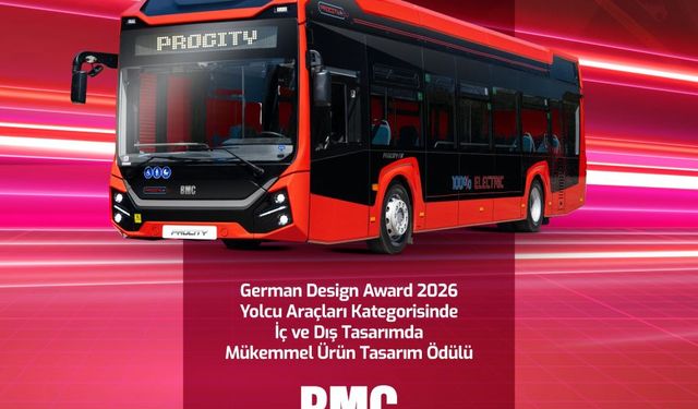 BMC’nin Elektrikli Otobüsü Procity EV’ye Alman Tasarım Ödülü