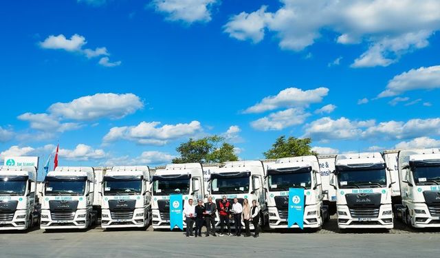 Tur Transit Lojistik 10 MAN Çekici Aldı