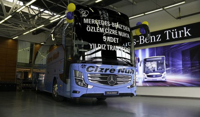 Özlem Cizre Nuh 5 Travego ve Tourismo Aldı