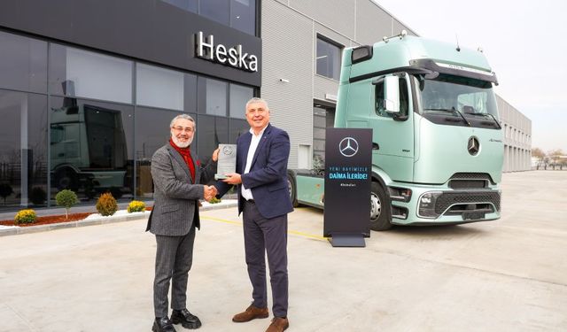 Mercedes Kamyon-Otobüs Bayi ve Servisi Heska Kayseri Açıldı