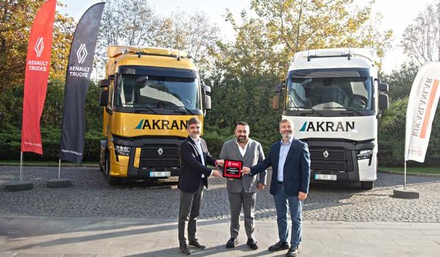 Akran Grup Filosu 50 Renault Trucks T480 ile Gençleşti