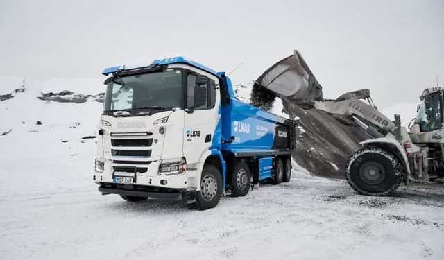 Madende Elektrikli Kamyon Kullanımında Yeni Aşama