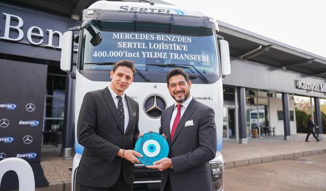 Aksaray’da Üretilen 400 Bininci Kamyonu Sertel Aldı