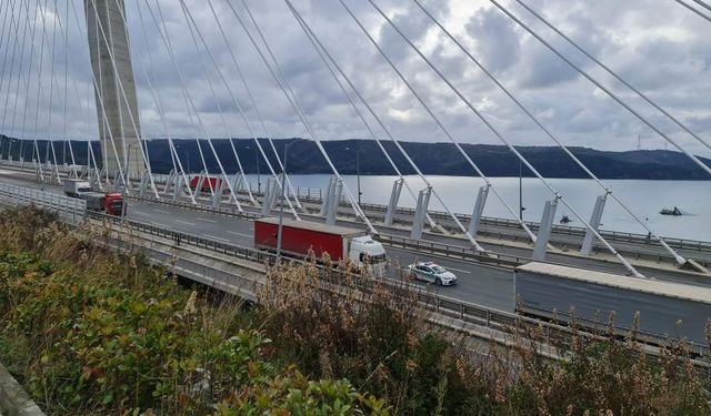 Üçüncü Köprüde Kamyonlar Durdurulmadan Tartılacak