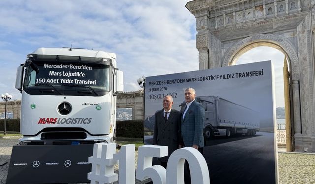 Mars Lojistik’ten 150 Mercedes-Benz Actros Yatırımı