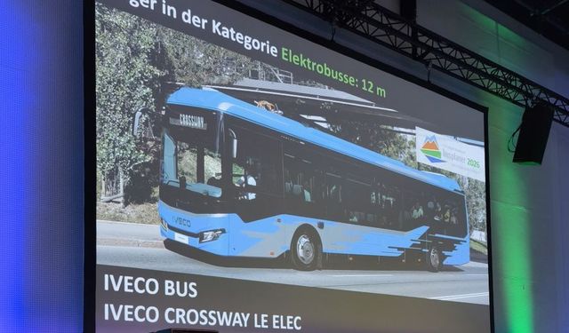 Iveco Crossway Low Entry ELEC’e Sürdürülebilirlik Ödülü