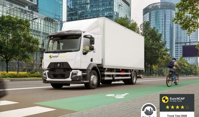 Euro NCAP’ten Renault Trucks D’ye 4 Yıldız ve CitySafe