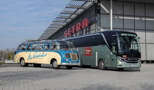 Otobüste Lüksün Adı Setra 75 Yaşında