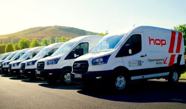 Hop Filo Operasyonunda Ford Pro Çözümlerine Güveniyor