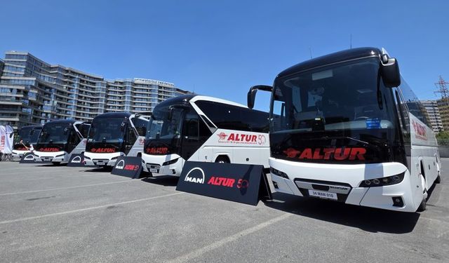 Altur 10 Neoplan 20 MAN Lion’s Coach Otobüs Aldı