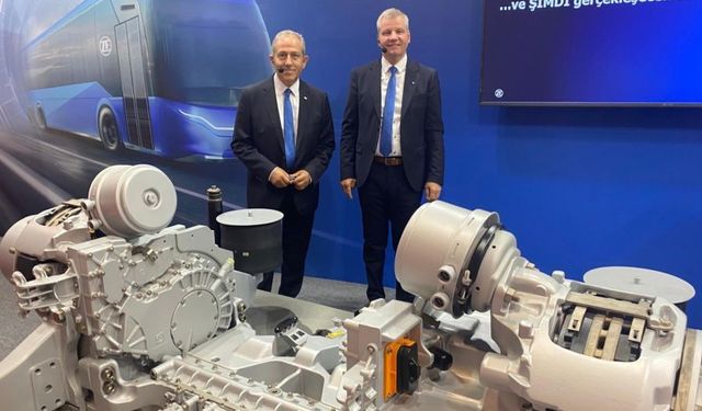 ZF Yeni Nesil Elektrikli Portal Aksını Otobüsçülere Tanıttı