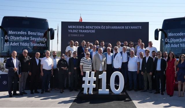 Diyarbakırlı Seyahat Şirketi Mercedes’ten 10 Travego Aldı