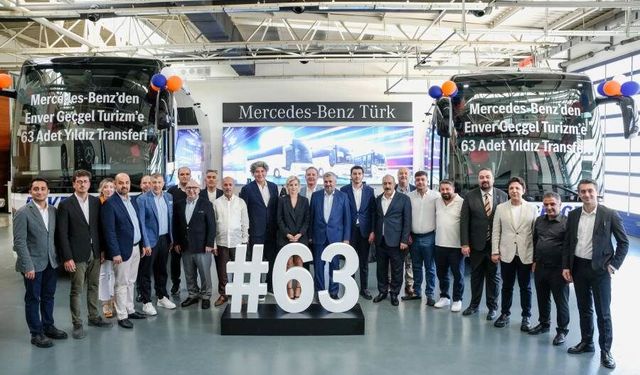 Enver Geçgel Turizm’e Rekor Tourismo ve Travego Teslimatı