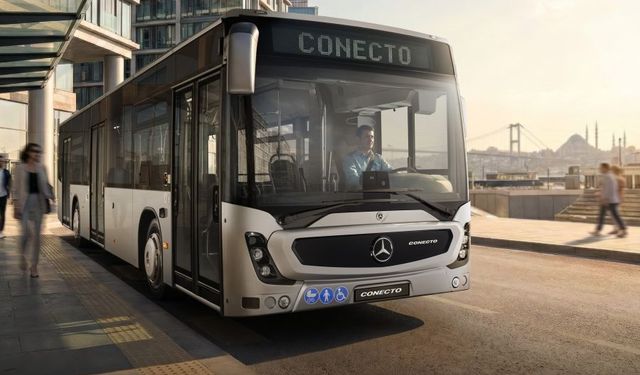 Mercedes-Benz Conecto 12 Şehirlik Turunu Tamamladı