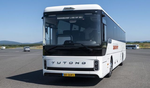 Elektrikli Yutong IC12E Test Sürüşü