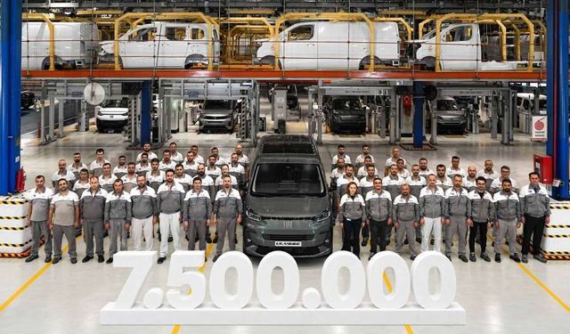 Tofaş’ın Ürettiği 7,5 Milyonuncu Araç Fiat Ulysse Oldu