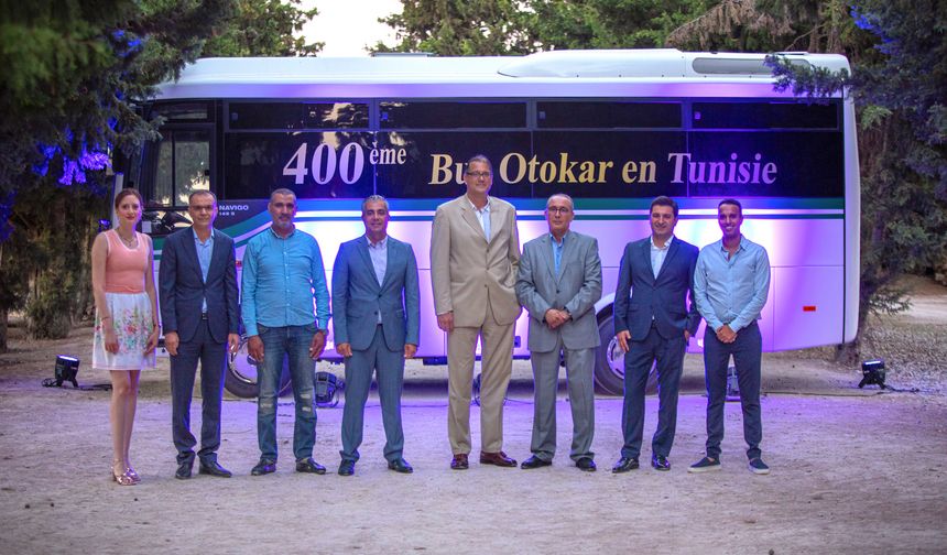 Otokar Tunus’a 400’üncü Otobüsü Teslim Etti