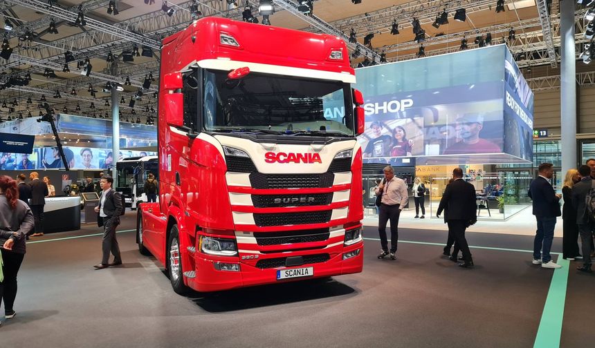 Scania IAA’da Çevreci Araçlarını Tanıttı