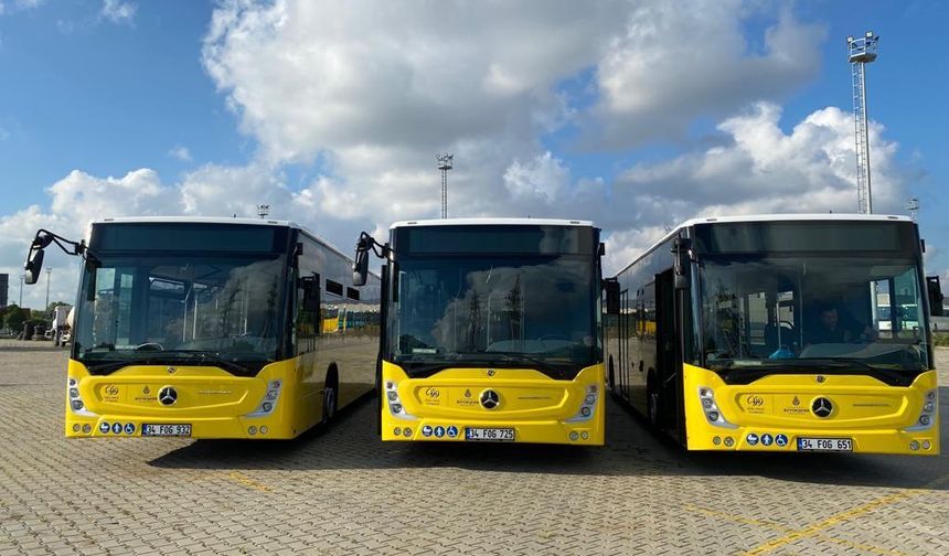 İstanbul Taşımacılığına 3 Mercedes Conecto Otobüs