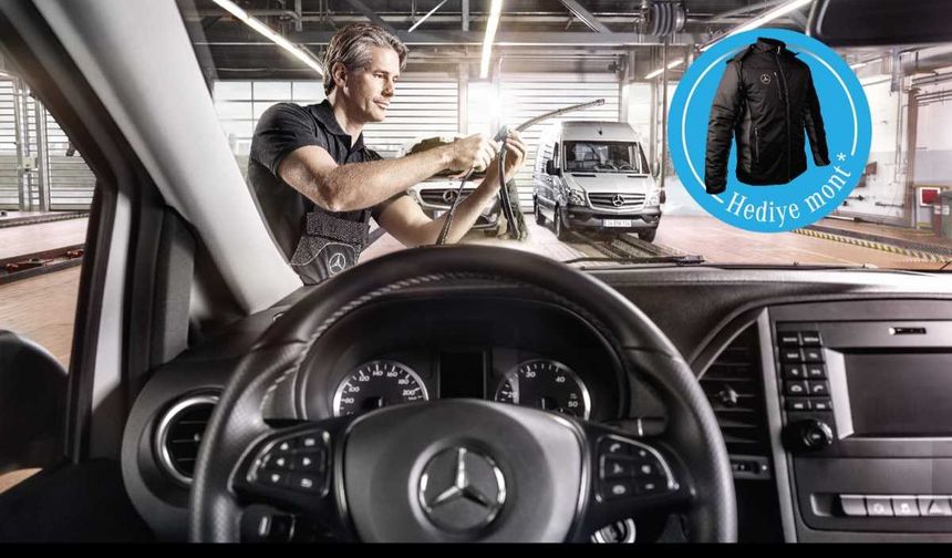 Mercedes-Benz’den Hafif Ticaride Servis Kampanyası 