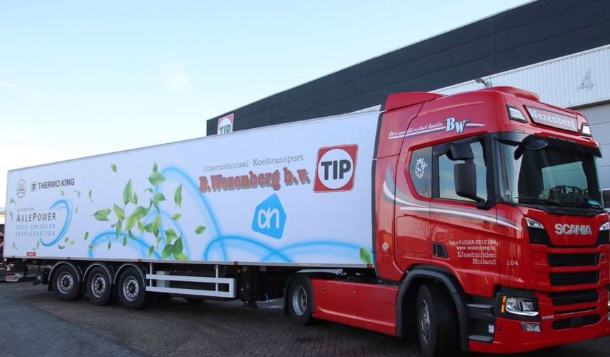İlk AxlePower Teslimatında Rota Hollanda