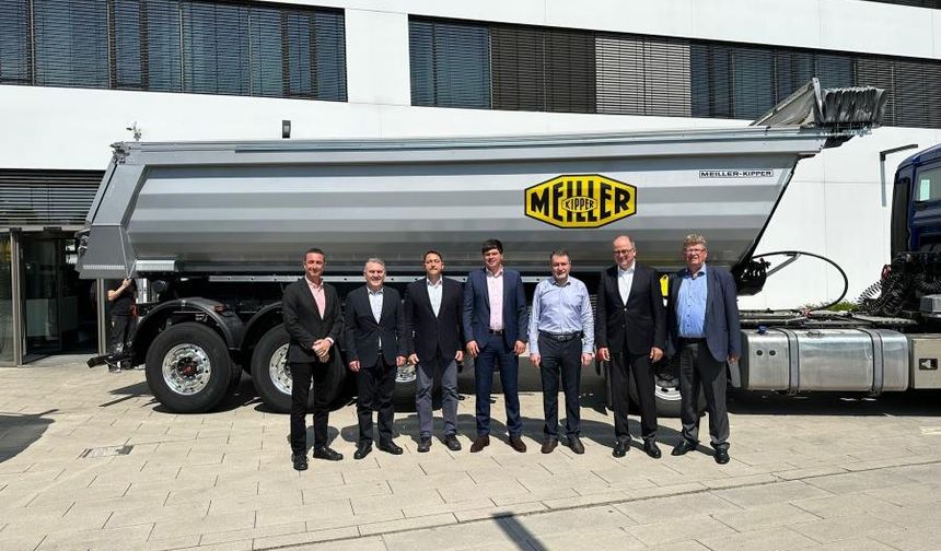 Meiller Damper Yeniden Doğuş Otomotiv’le Türkiye'de