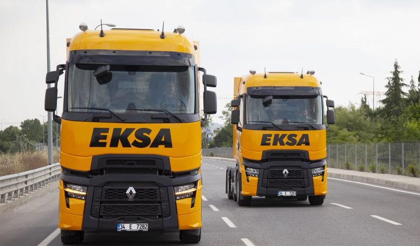 EKSA Transport Filosunu Renault Trucks EVO Çekicilerle Güçlendirdi 