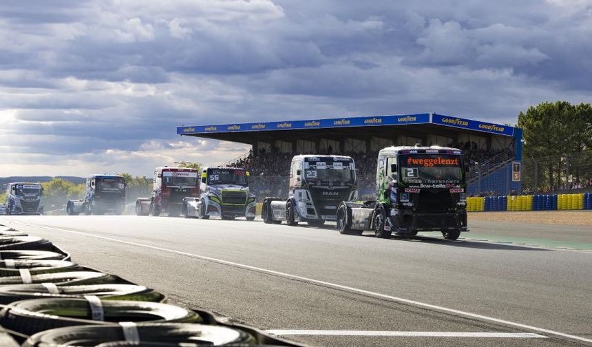 Goodyear FIA Kamyon Yarışları Le Mans’ta