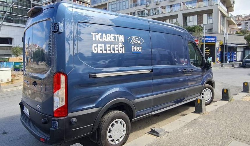 Türkiye’nin İlk Elektrikli Ticarisi Ford E-Transit Test Sürüşü 