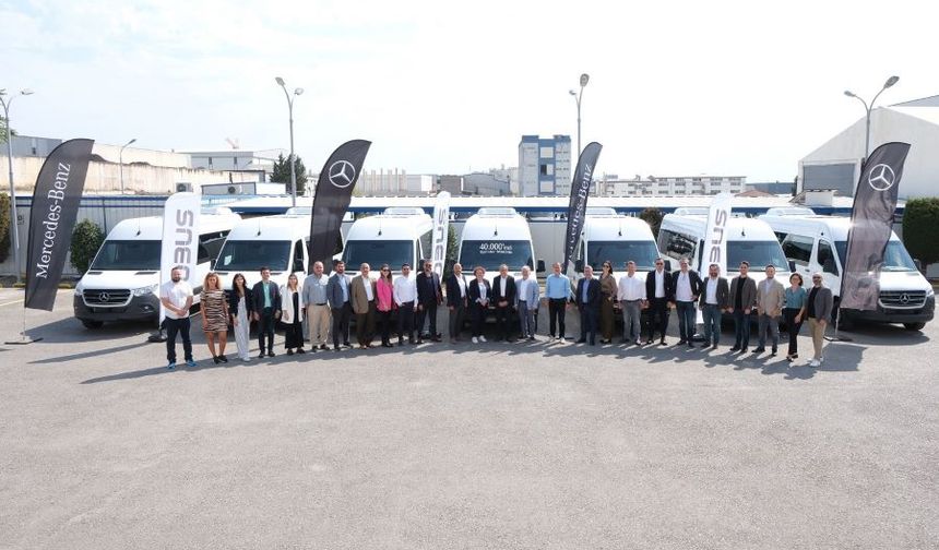 Türkiye’de Sprinter Minibüs Üretimi 40 Bine Ulaştı 