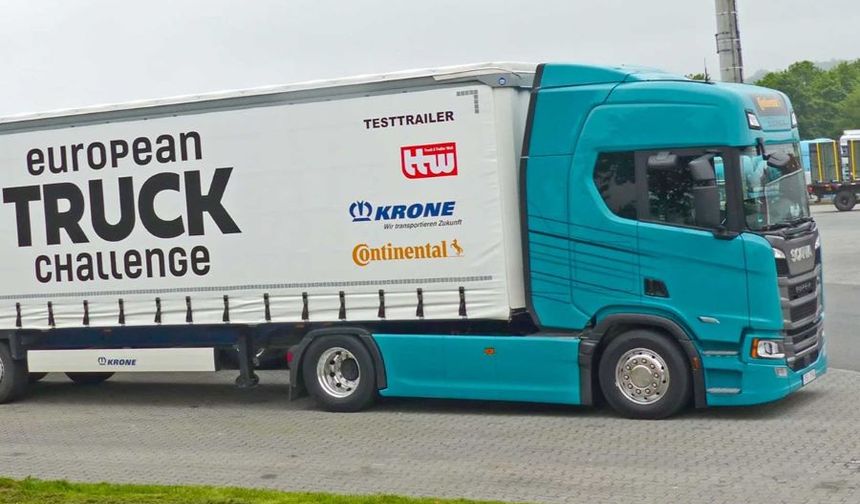 Kamyon Yakıt Testinde İlk Sırayı Scania Super Aldı