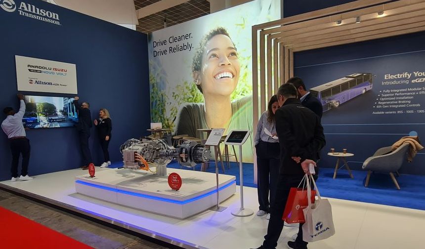 Allison Otobüslere Yönelik Sistemlerini Busworld’de Tanıtıyor