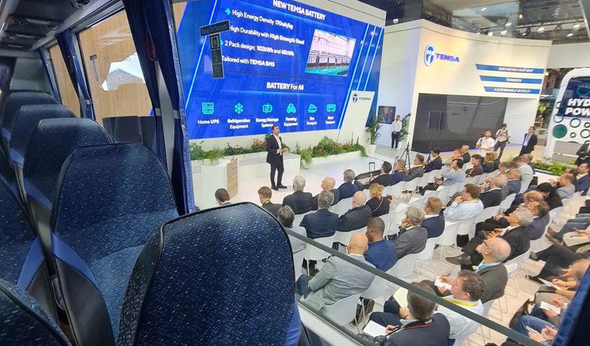 TEMSA Brüksel’de Biri Hidrojenli Üç 0 emisyon Otobüs Sergiledi