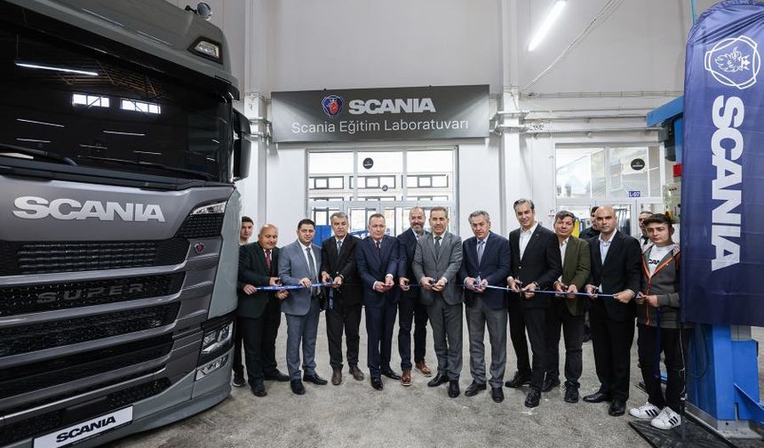 Scania Eğitim Laboratuvarı Konya’da Açıldı