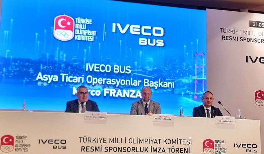 Türk Olimpiyat Sporcularını Iveco EVADYS Taşıyacak