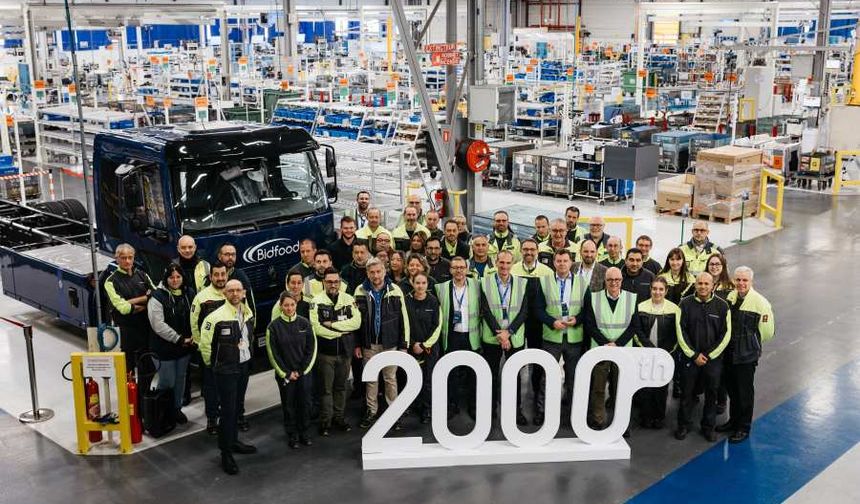 Renault Trucks Elektrikli Kamyonda 2000 Sınırını Aşıyor