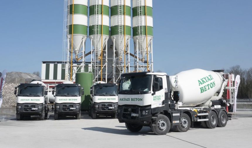 Akyazı Hazır Beton 6 Adet Renault Trucks K Serisi Aldı