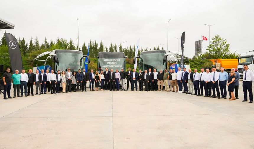 Kamil Koç 20 Adet Mercedes Tourismo Aldı