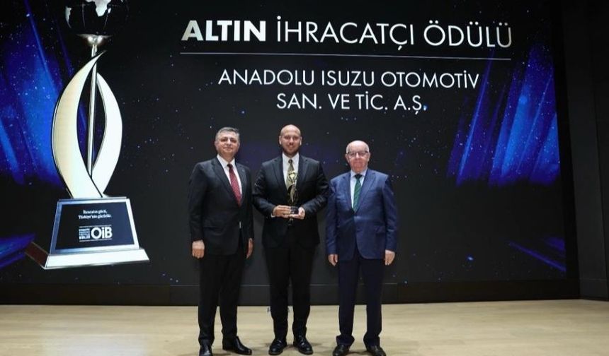 Otobüs İhracatı Anadolu Isuzu’ya Ödül Getirdi
