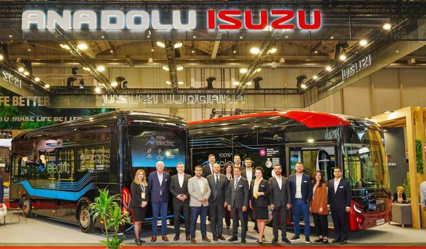 Anadolu Isuzu UITP’e Elektrikli Otobüsleriyle Katıldı