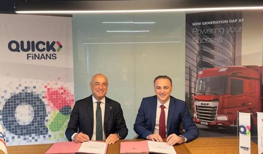 DAF Trucks Türkiye Araçlarını Quick Finans’la Satacak