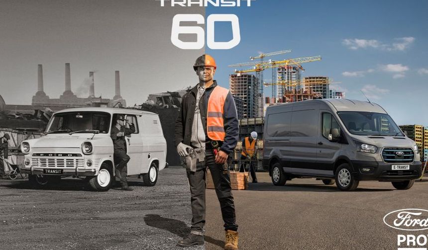 Türkiye’de 58 Yıldır Üretilen Ford Transit 60 Yaşında