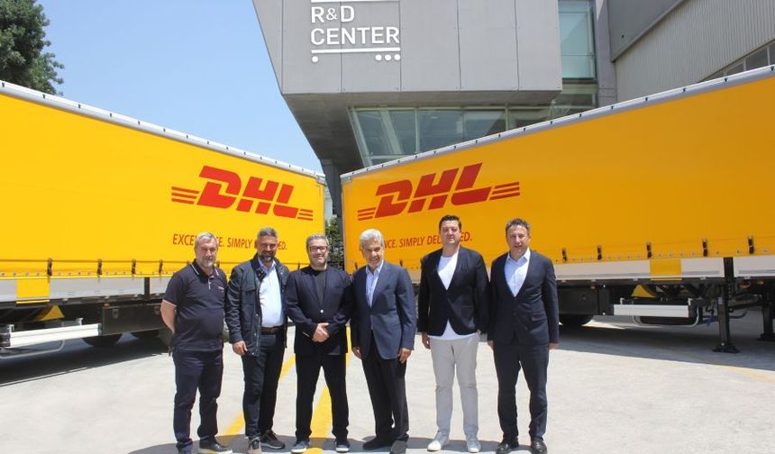 Kona Lojistik’e DHL Taşımaları İçin 100 Tırsan Treyler
